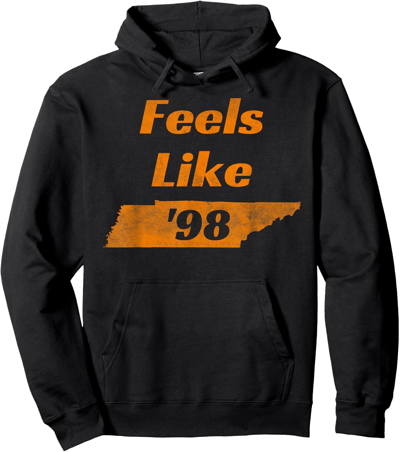 Feel Like Tennessee 1998 | Tennessee 98 Hoodie - Hoodie | Black