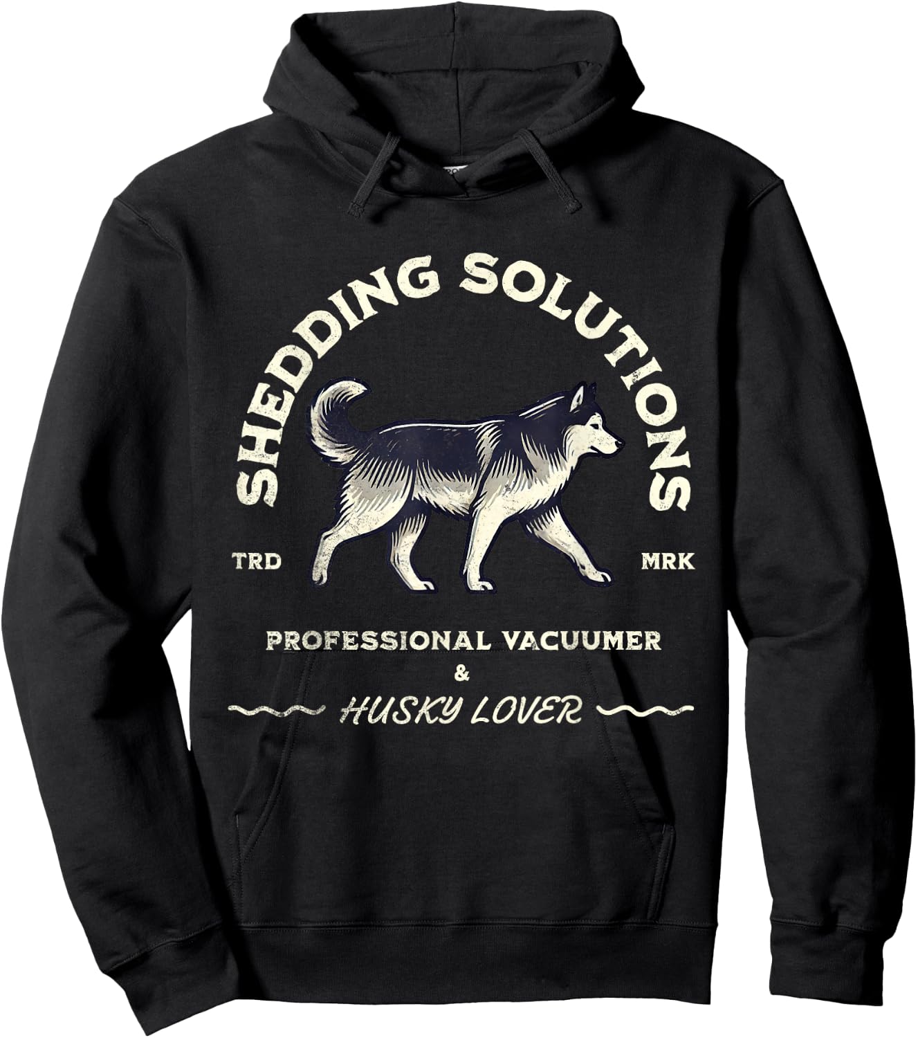 Siberian Husky Funny Husky Lover Hoodie - Hoodie | Black