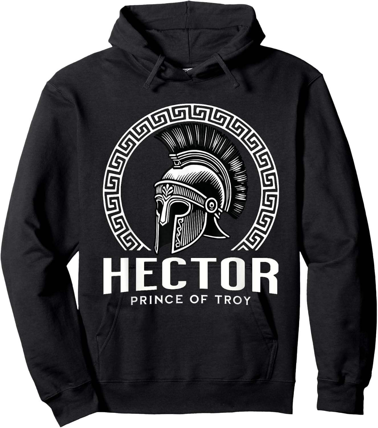 Hector the Trojan War Prince of Troy Hoodie - Hoodie | Black