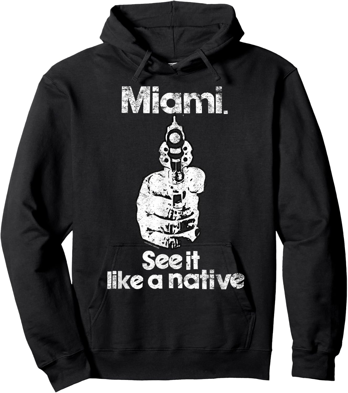 Ripple Junction Miami See it like a native Hoodie - Hoodie | Black