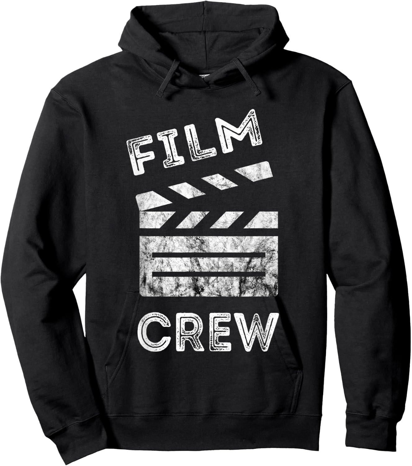 Film Crew Clapboard Film Producer Videographer Filmmaker Hoodie - Hoodie | Black
