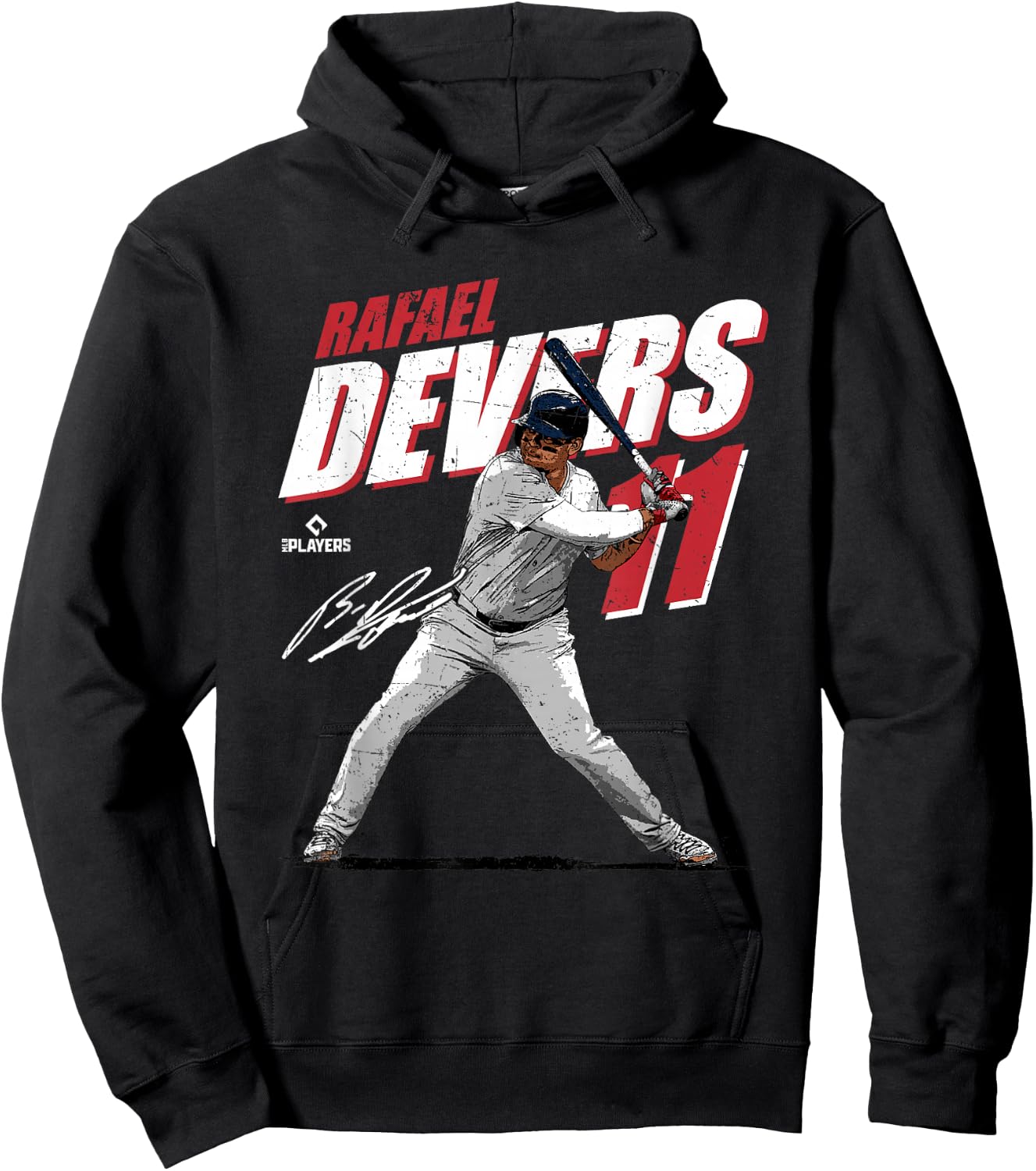 Rafael Devers | Boston Baseball Players | MLBRDS3001 Hoodie - Hoodie | Black