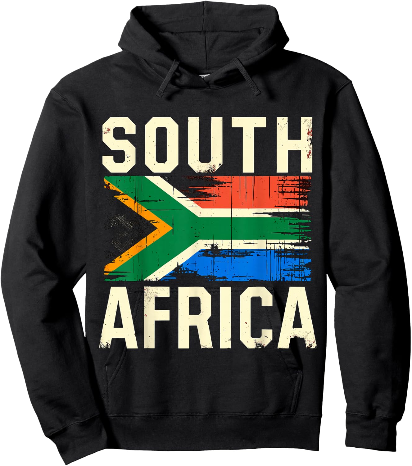 South Africa Flag African Hoodie - Hoodie | Black