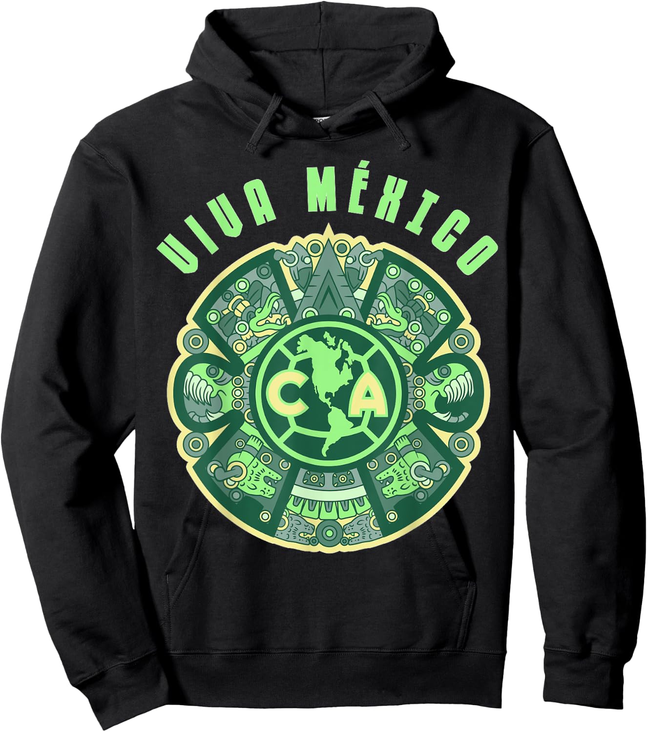 Club América supports the Mexican Soccer team ¡Vamos Tri! Hoodie - Hoodie | Black