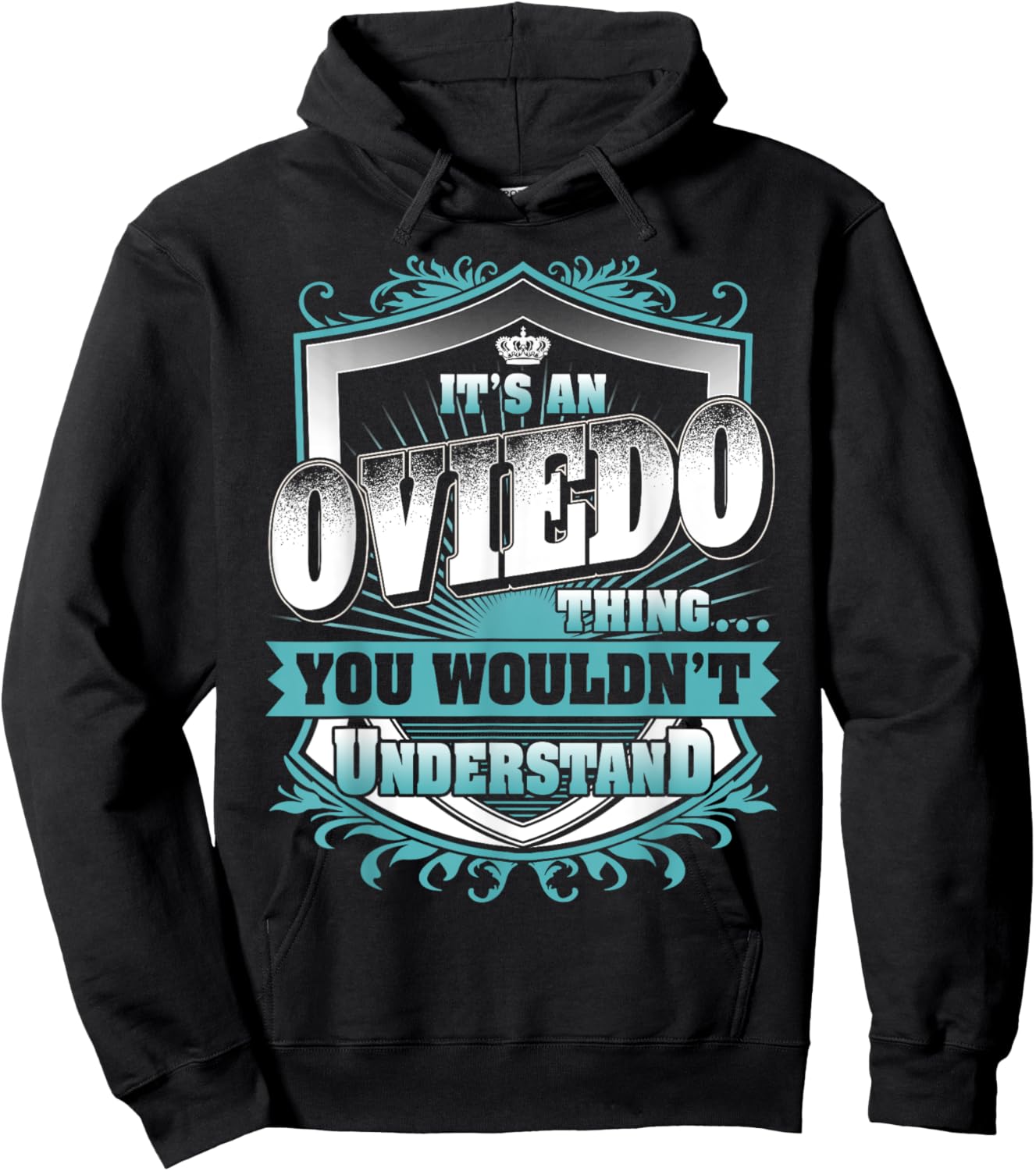 It's An OVIEDO Thing You Wouldn't Understand Name Vintage Hoodie - Hoodie | Black