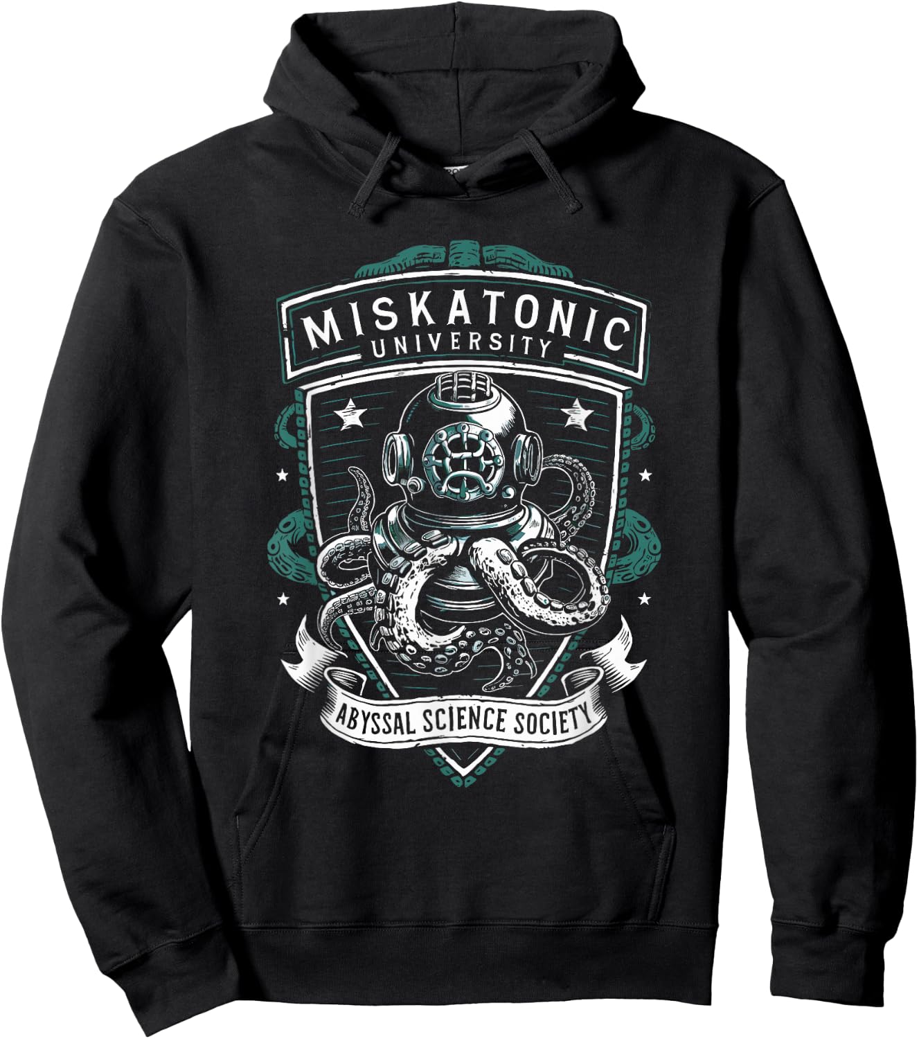 Miskatonic University Abyssal Science Society, Cthulhu Hoodie - Hoodie | Black