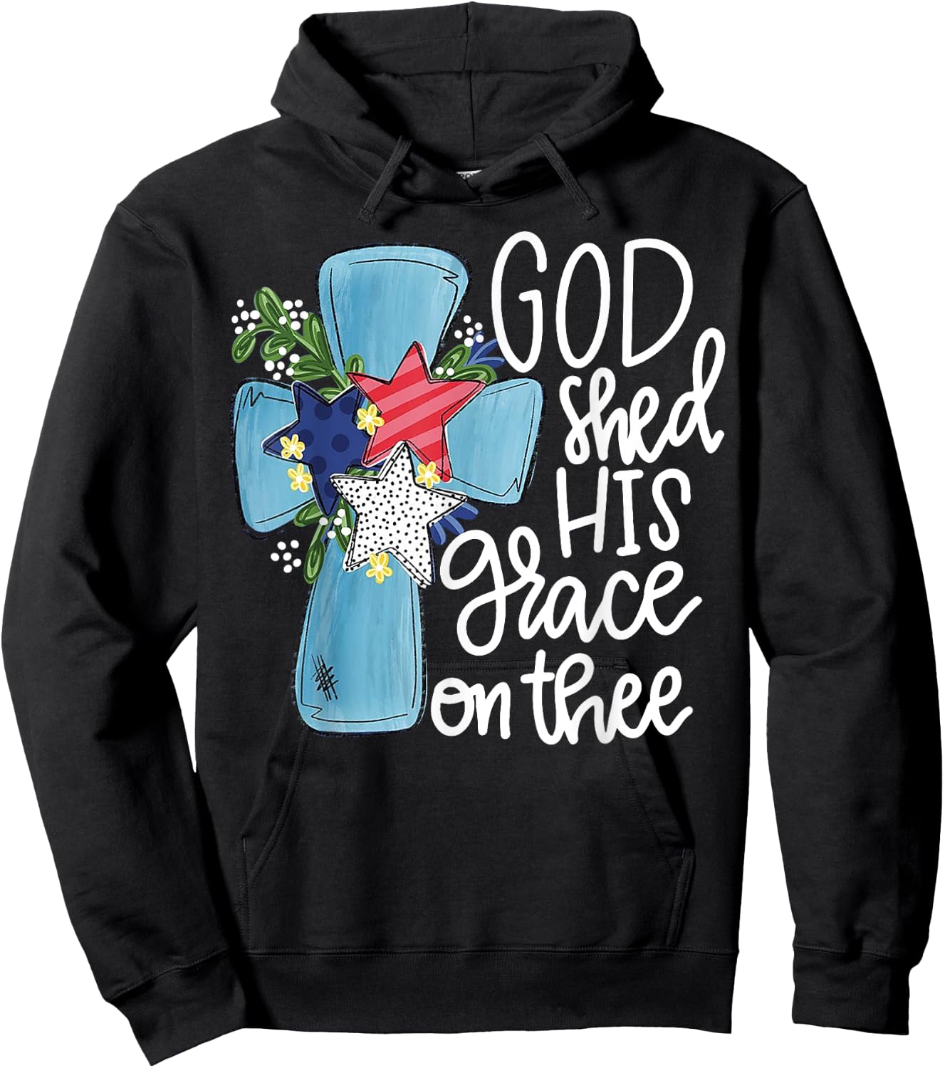 God Shed His Grace On Thee Hoodie - Hoodie | Black
