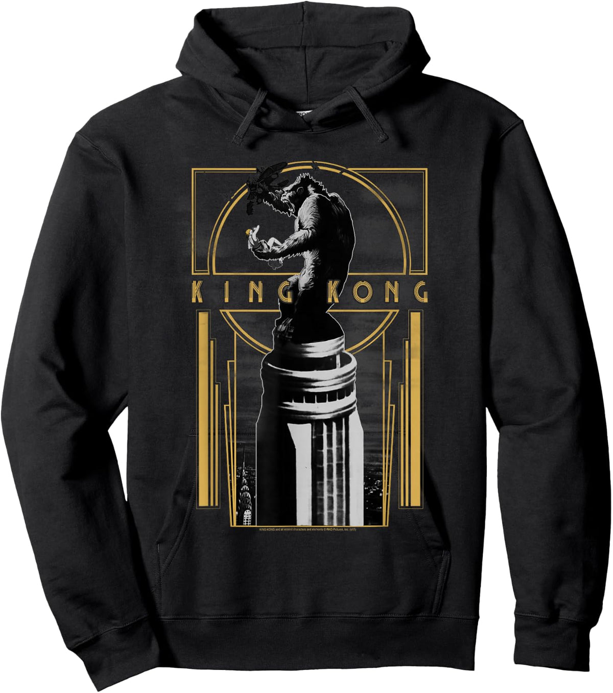 King Kong Deco Hoodie - Hoodie | Black