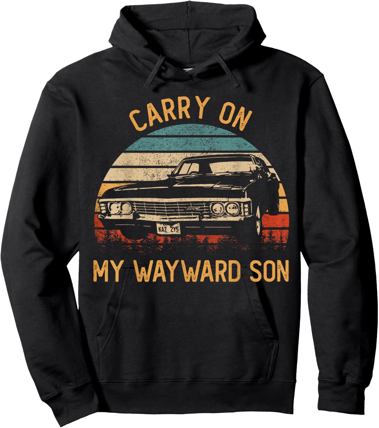 Carry On Classic Art My Wayward Funny Movie Graphic Son Hoodie - Hoodie | Black