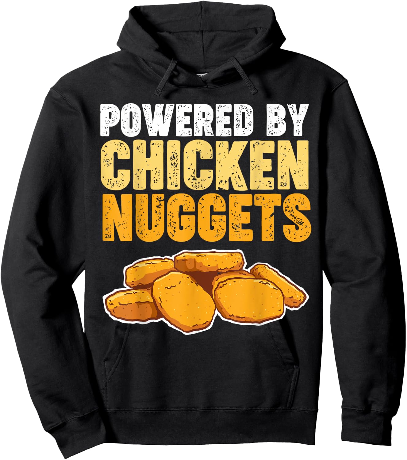 Powered by Chicken Nuggets Hoodie - Hoodie | Black