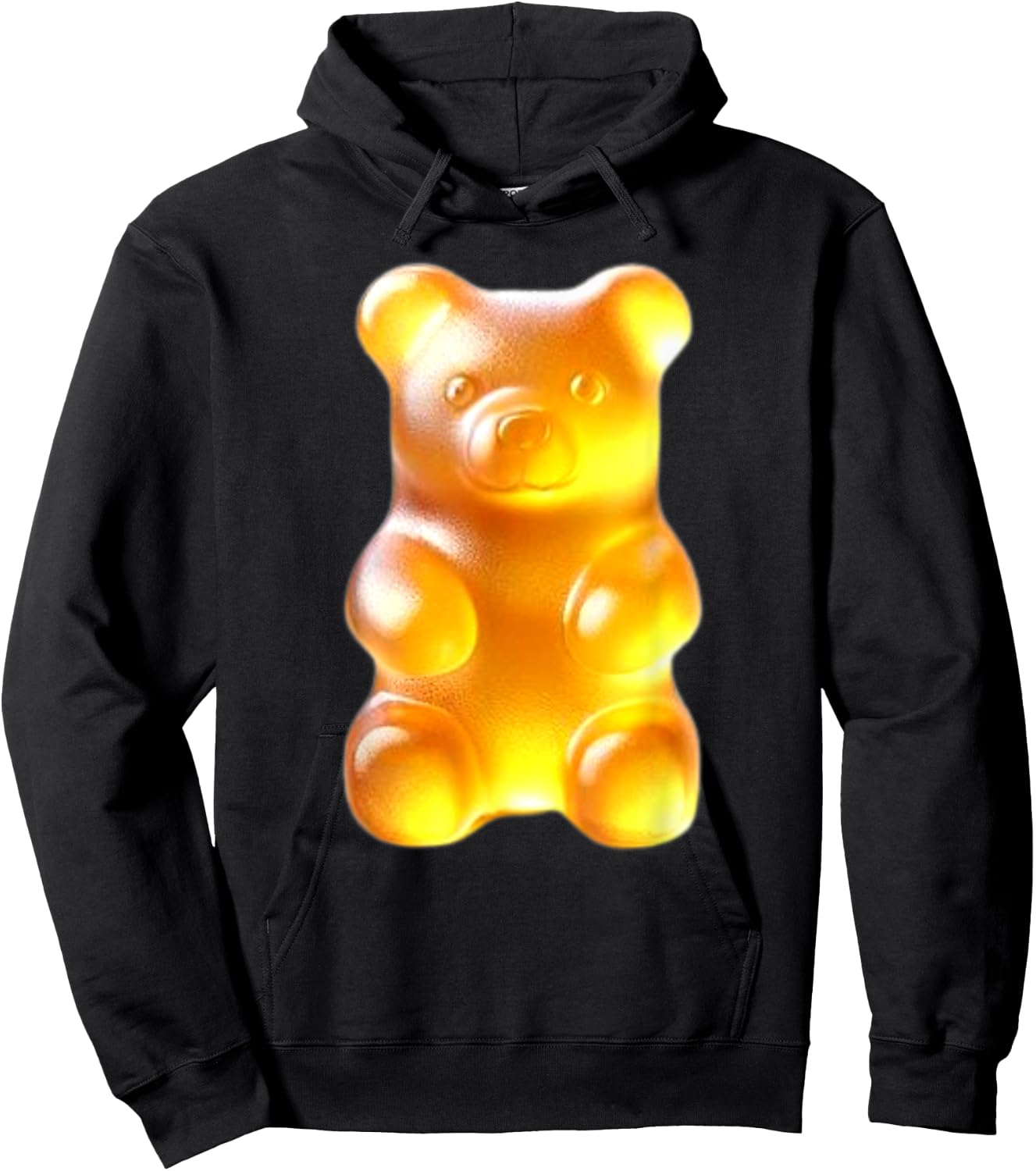 Yellow Gummy Bear Hoodie - Hoodie | Black