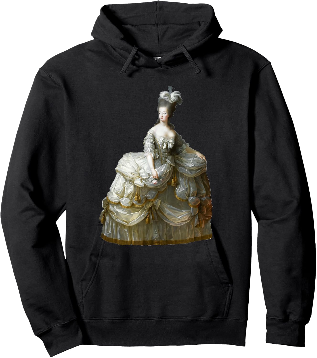 Madame Le Brun Marie Antoinette, Queen of France Hoodie - Hoodie | Black