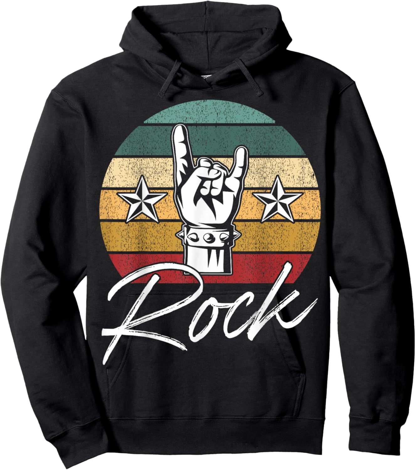 Rock Musicians Rock Music Fans Classic Rock Music Lovers Hoodie - Hoodie | Black