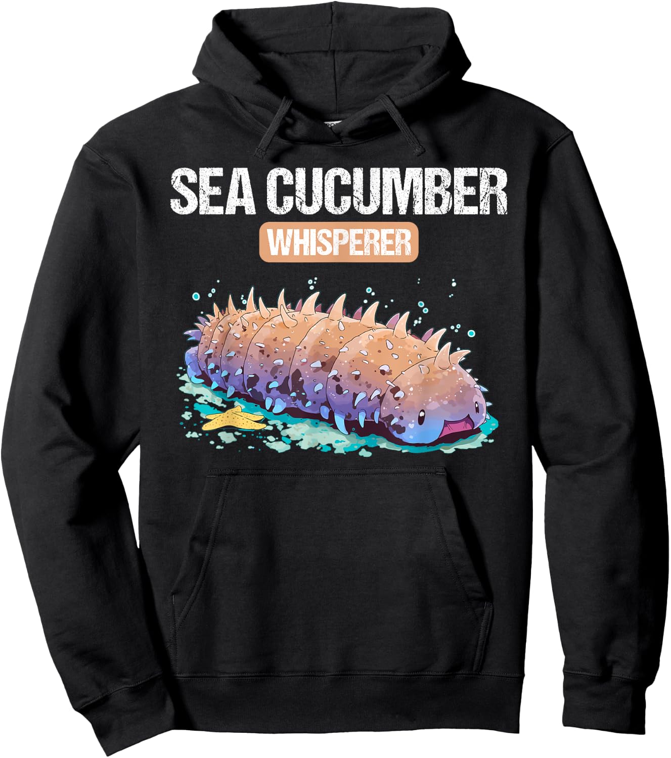 Sea Cucumbers Sea Cucumber Whisperer Hoodie - Hoodie | Black