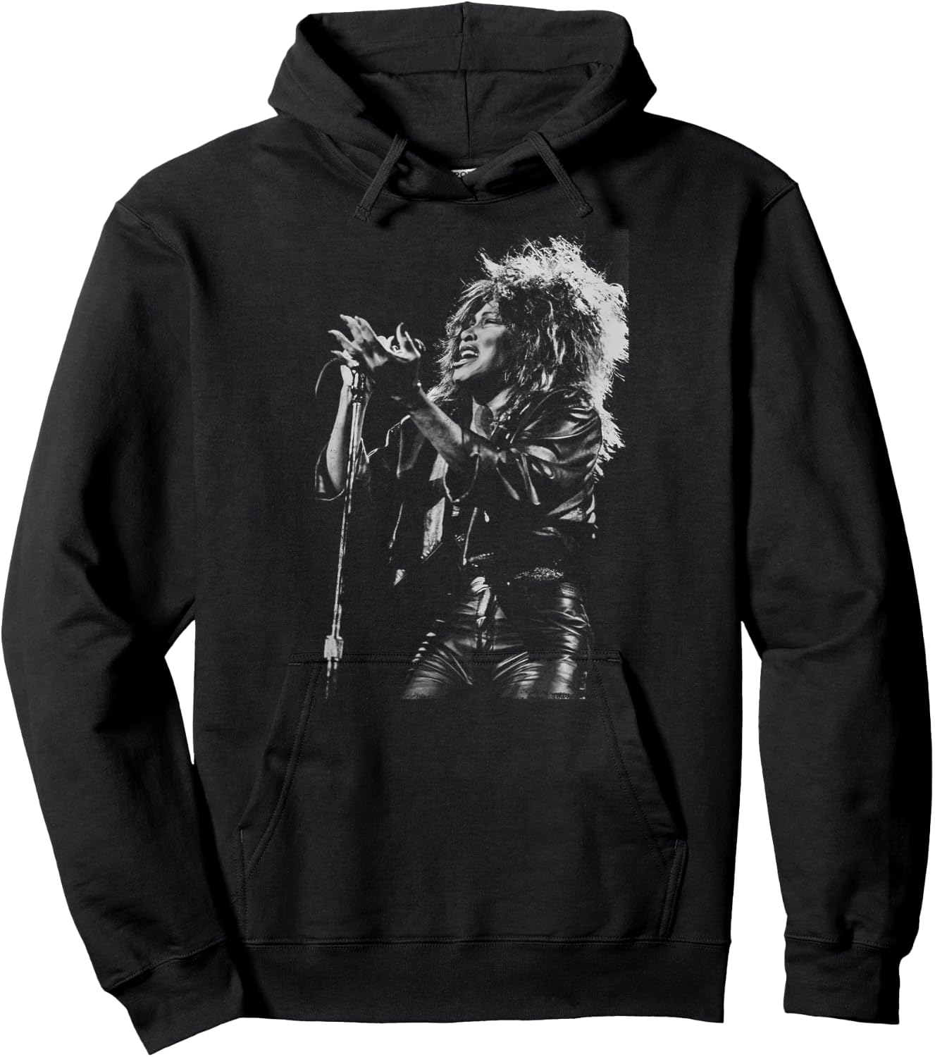 Tina Turner Performing Live by Stephen Wright Hoodie - Hoodie | Black
