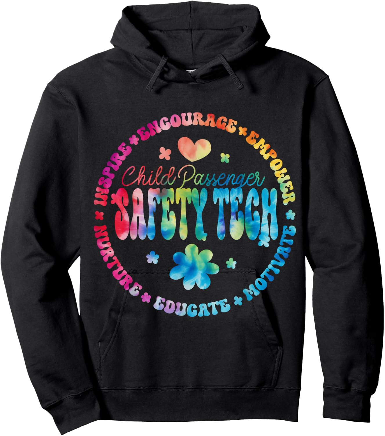 Child Passenger Safety Technician, Car Seat Safety CPST Hoodie - Hoodie | Black