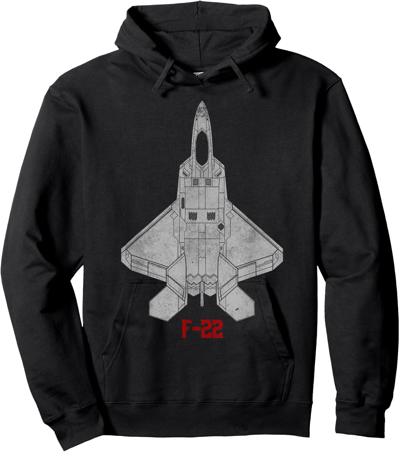 Military Aircraft F-22 Raptor Pilot Gifts T Shirt USAF Hoodie - Hoodie | Black
