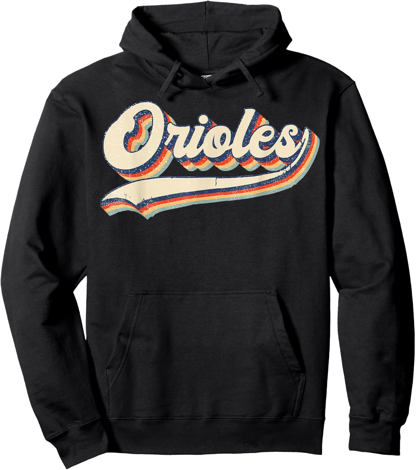 Orioles Sports Name Vintage Retro Gifts Hoodie - Hoodie | Black