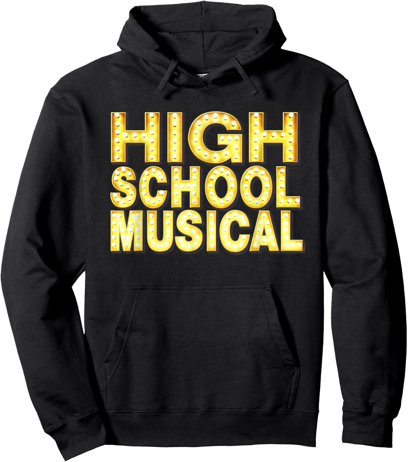 Disney Channel Official High School Musical Movie Logo Hoodie - Hoodie | Black