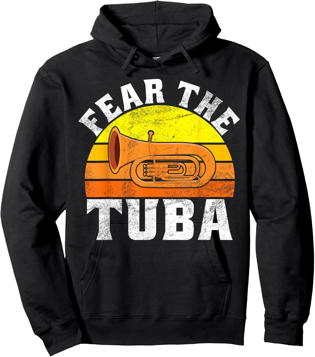 Fear the Tuba Hoodie - Hoodie | Black