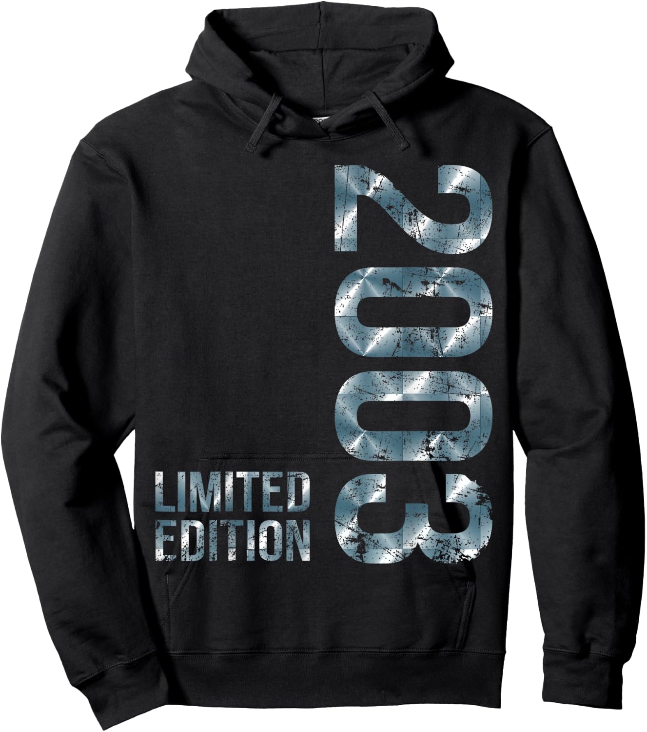 21th Birthday Gifts Men Women 21 Years Old Vintage 2003 Hoodie - Hoodie | Black