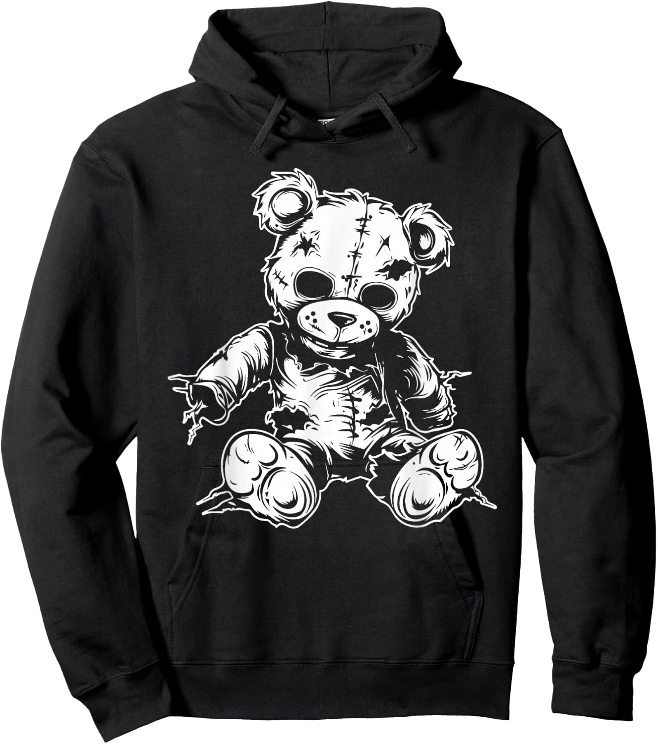 Halloween Teddy Bear Hoodie - Hoodie | Black