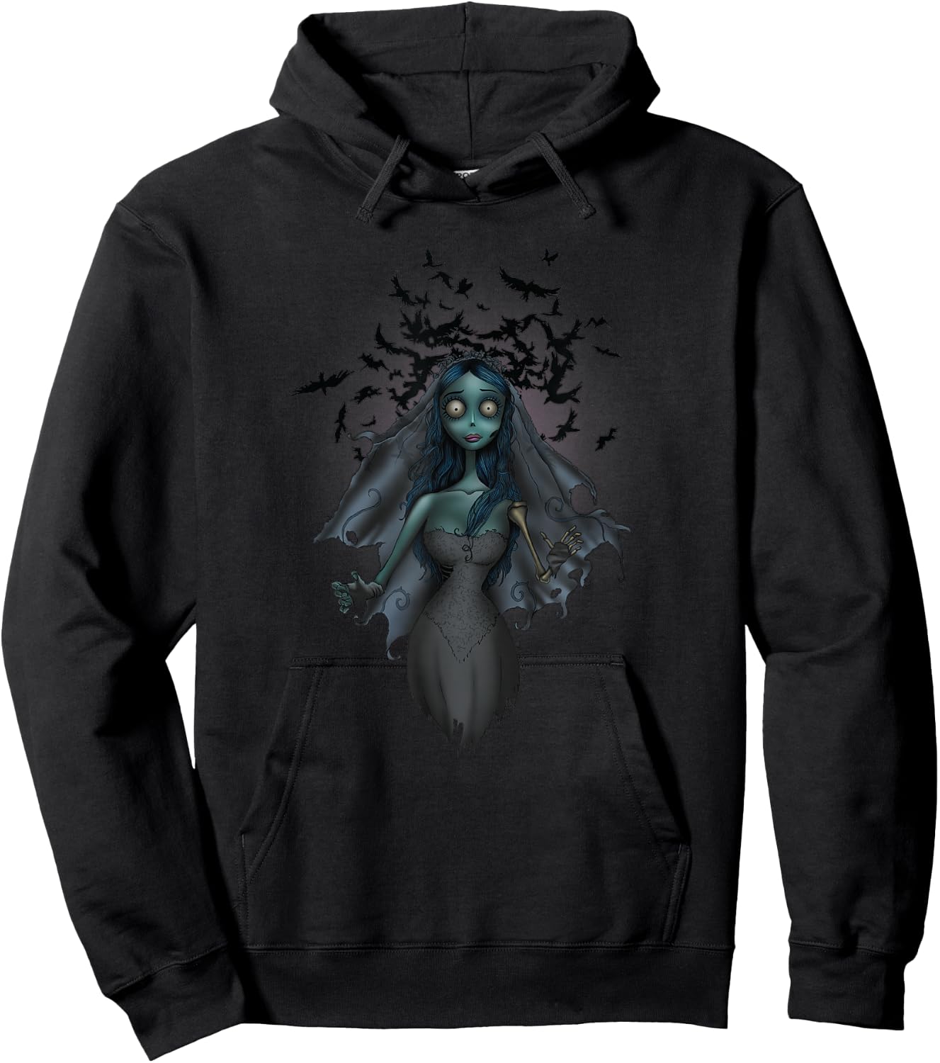 Corpse Bride - Birde Crows Hoodie - Hoodie | Black