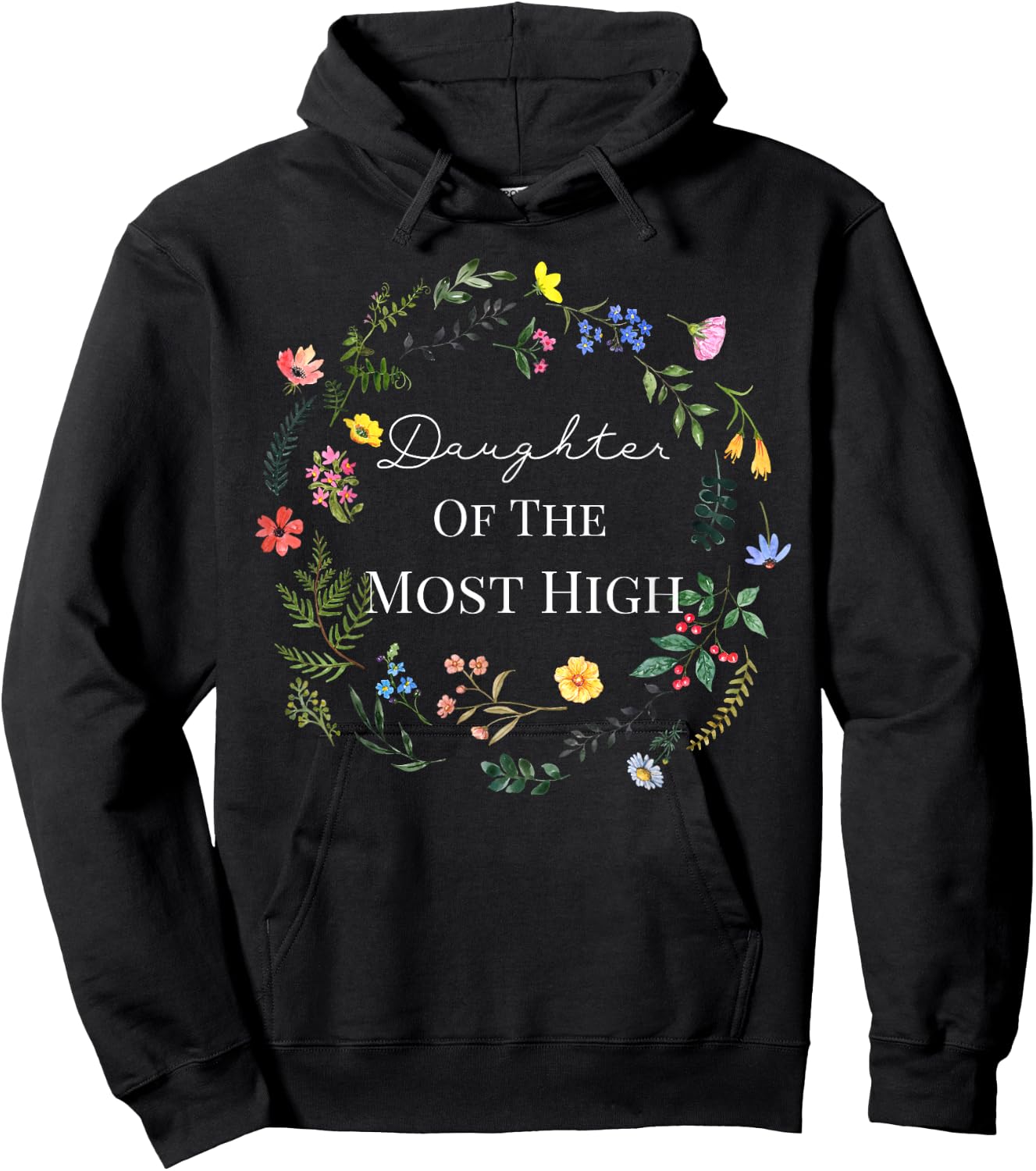 Daughter of THE MOST HIGH Hoodie - Hoodie | Black