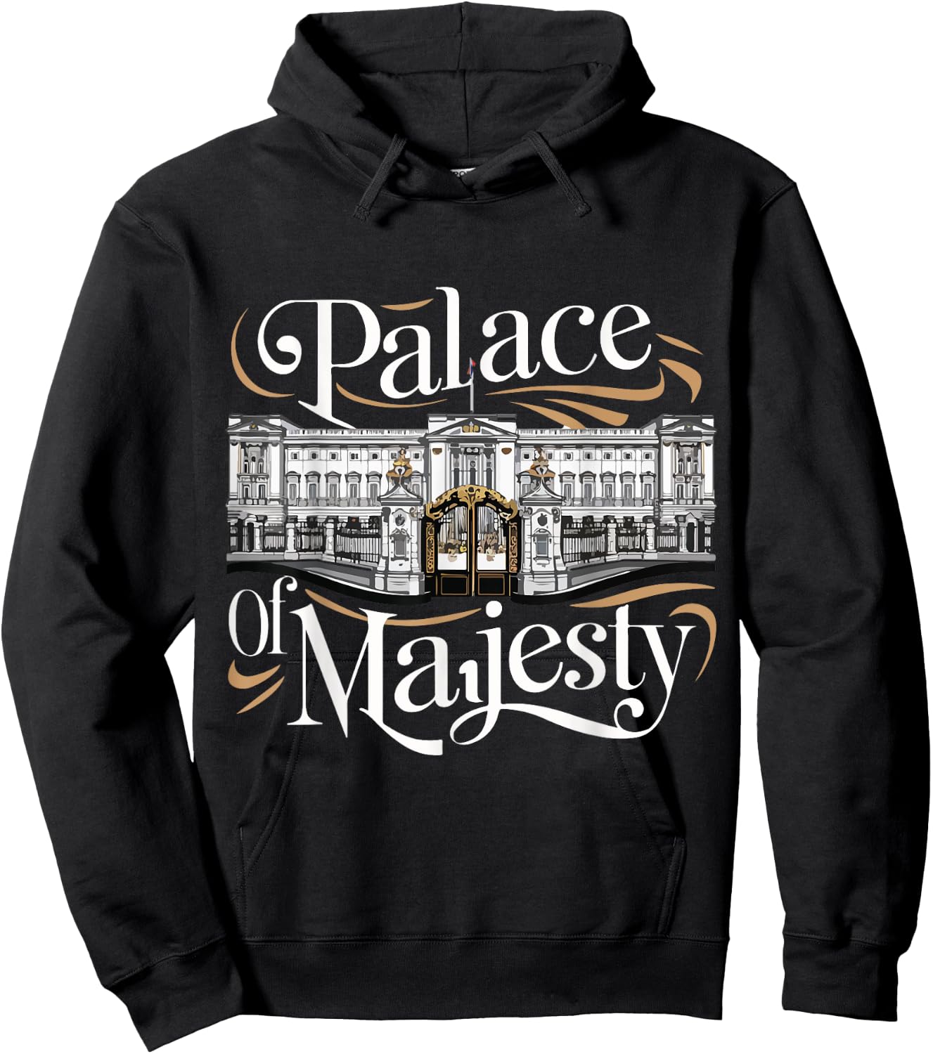 London Palace Buckingham Palace Hoodie - Hoodie | Black