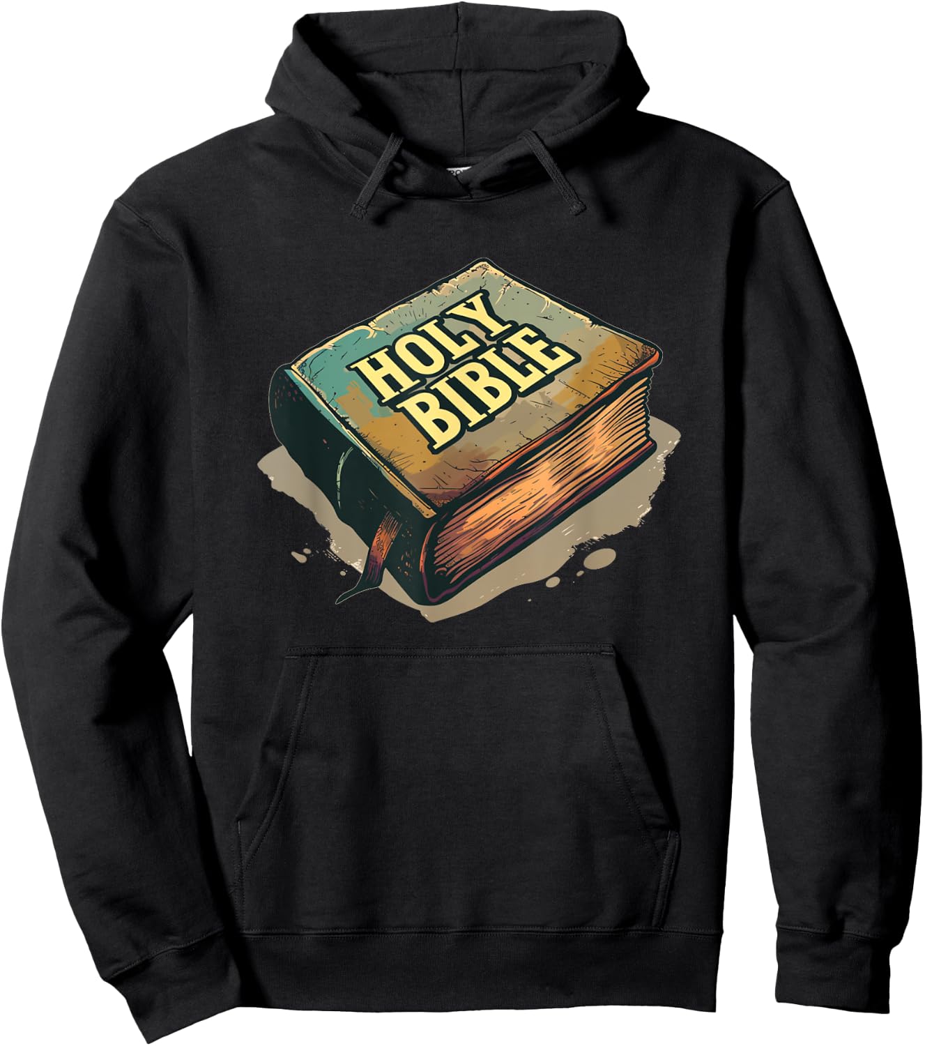 Cool Holy Bible Book Costume for Man and Woman Hoodie - Hoodie | Black