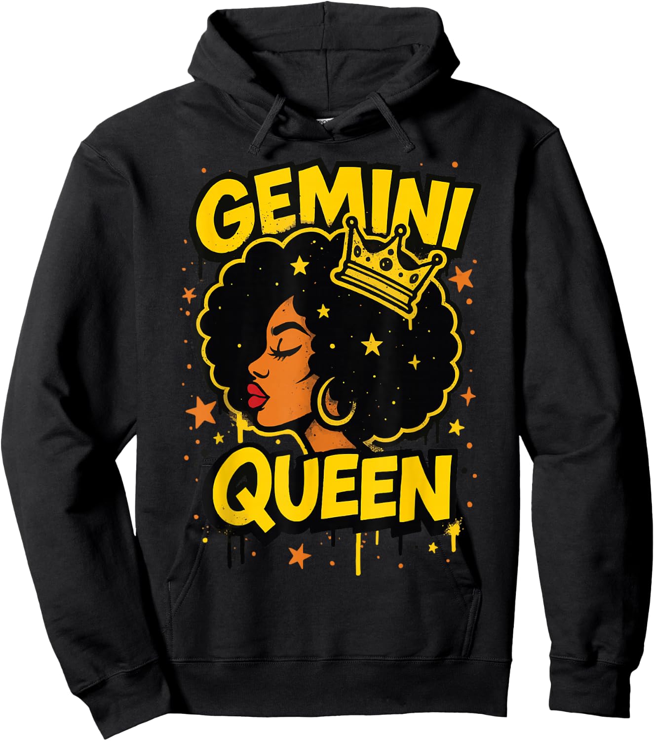 Gemini Queen Hoodie - Hoodie | Black