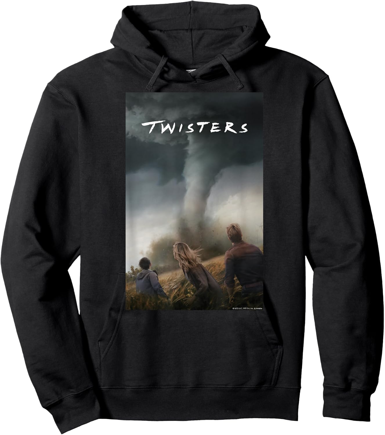 Twisters Poster Hoodie - Hoodie | Black