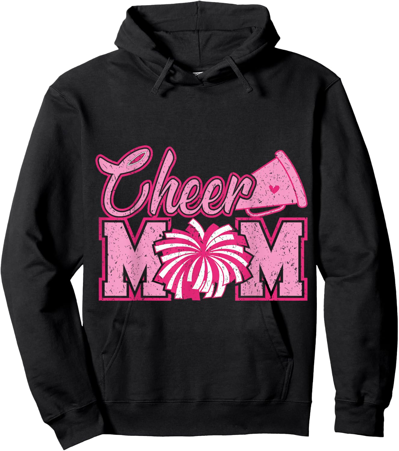 Cheer Mom Hoodie - Hoodie | Black