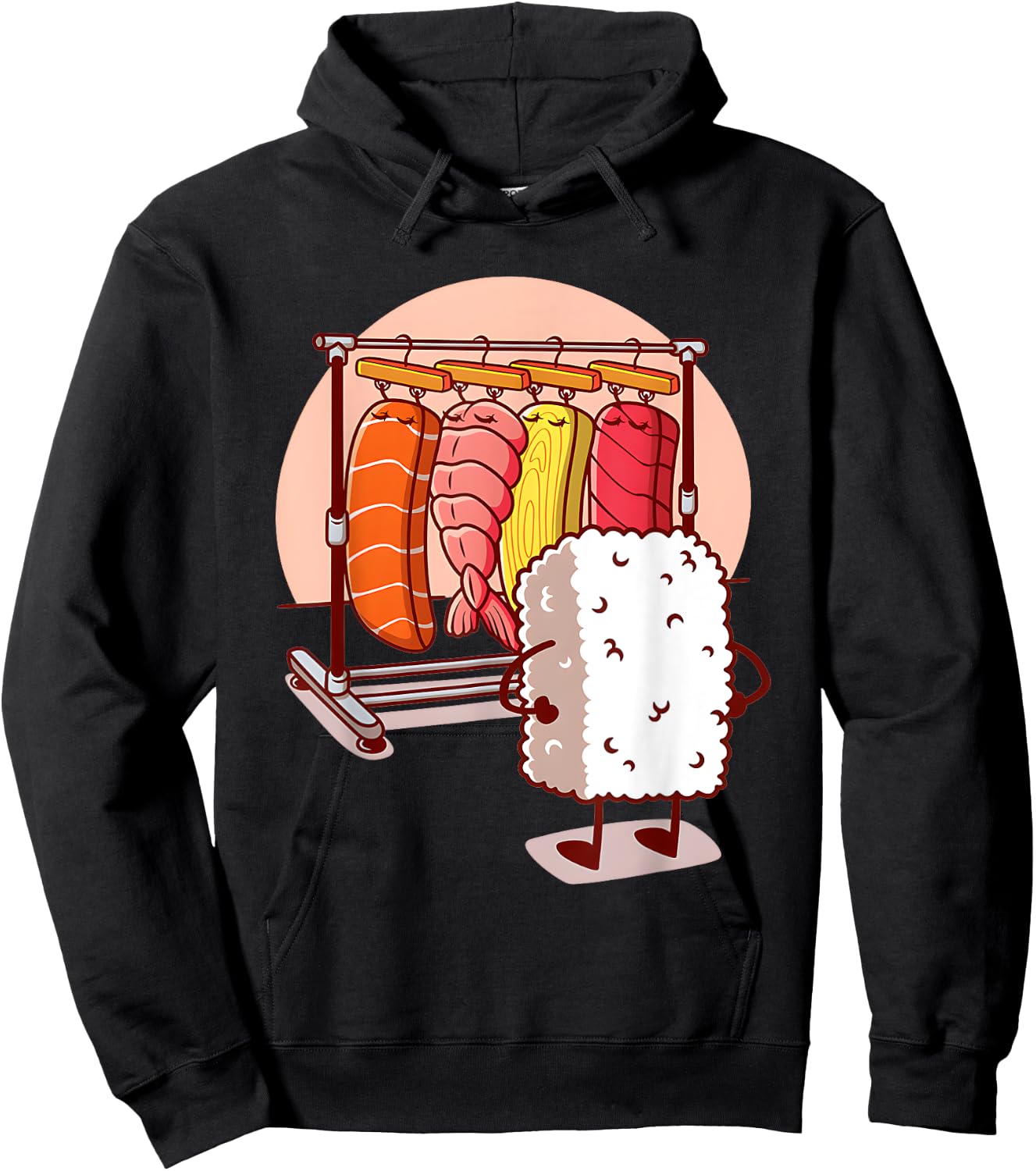 Sushi Wardrobe Olipop Hoodie - Hoodie | Black