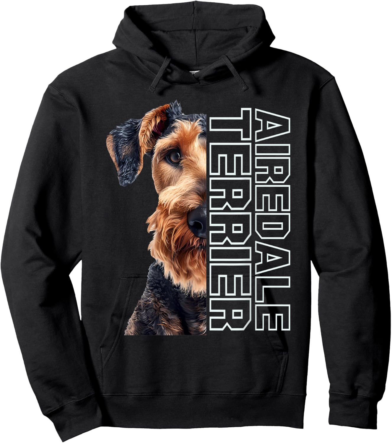 Airedale Terrier Hoodie - Hoodie | Black