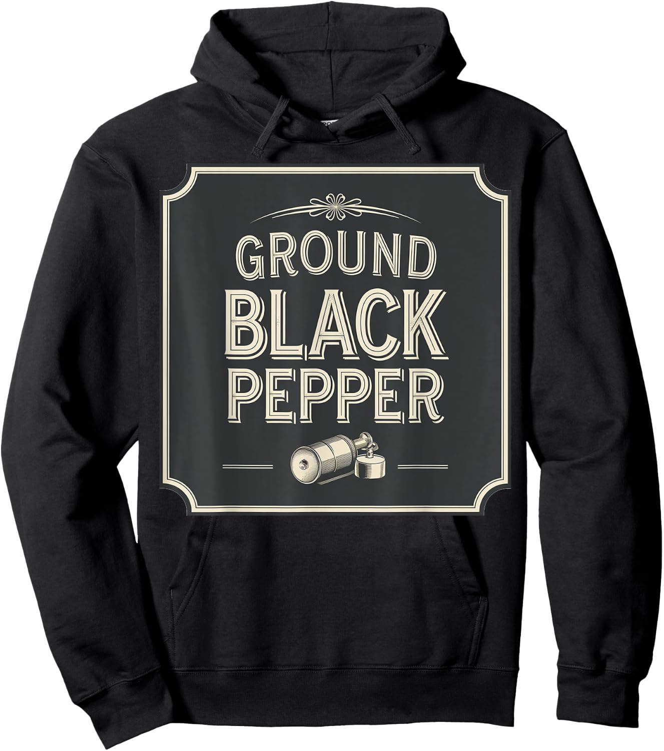 Ground pepper halloween costume, matching halloween Hoodie - Hoodie | Black