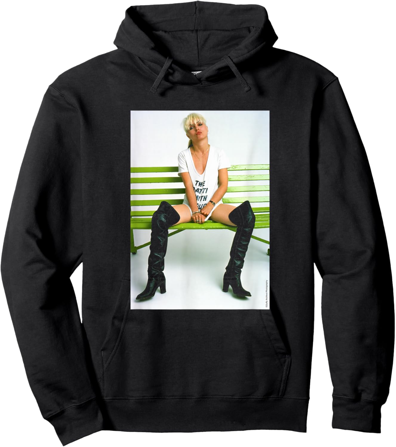 Duffy Archive Photography Blondie Singer Debbie Harry Photo Hoodie - Hoodie | Black