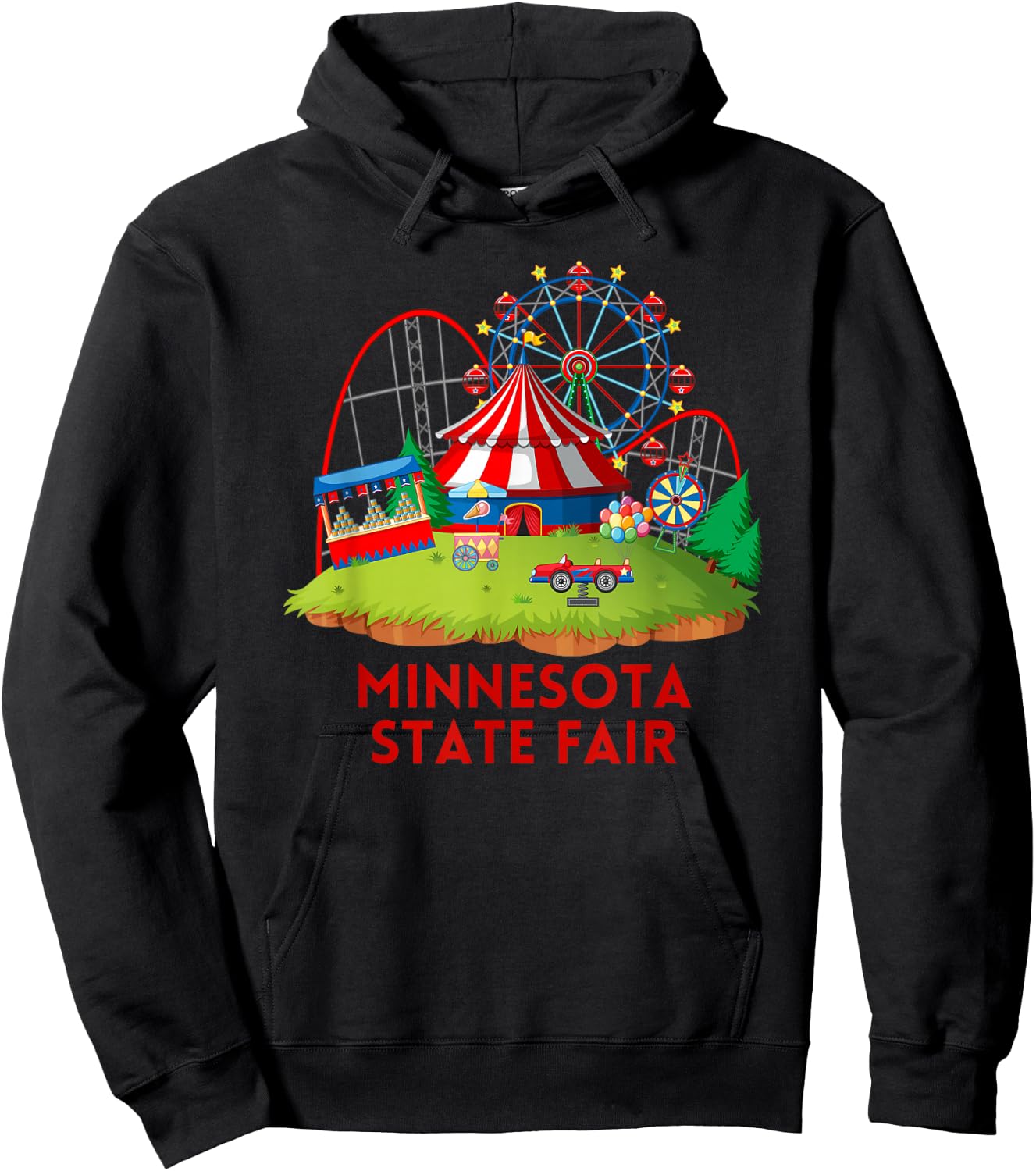 Minnesota State Fair Hoodie - Hoodie | Black