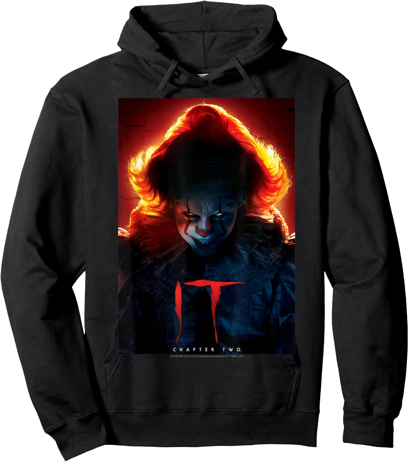 IT: Chapter Two Pennywise Glow Poster Hoodie - Hoodie | Black