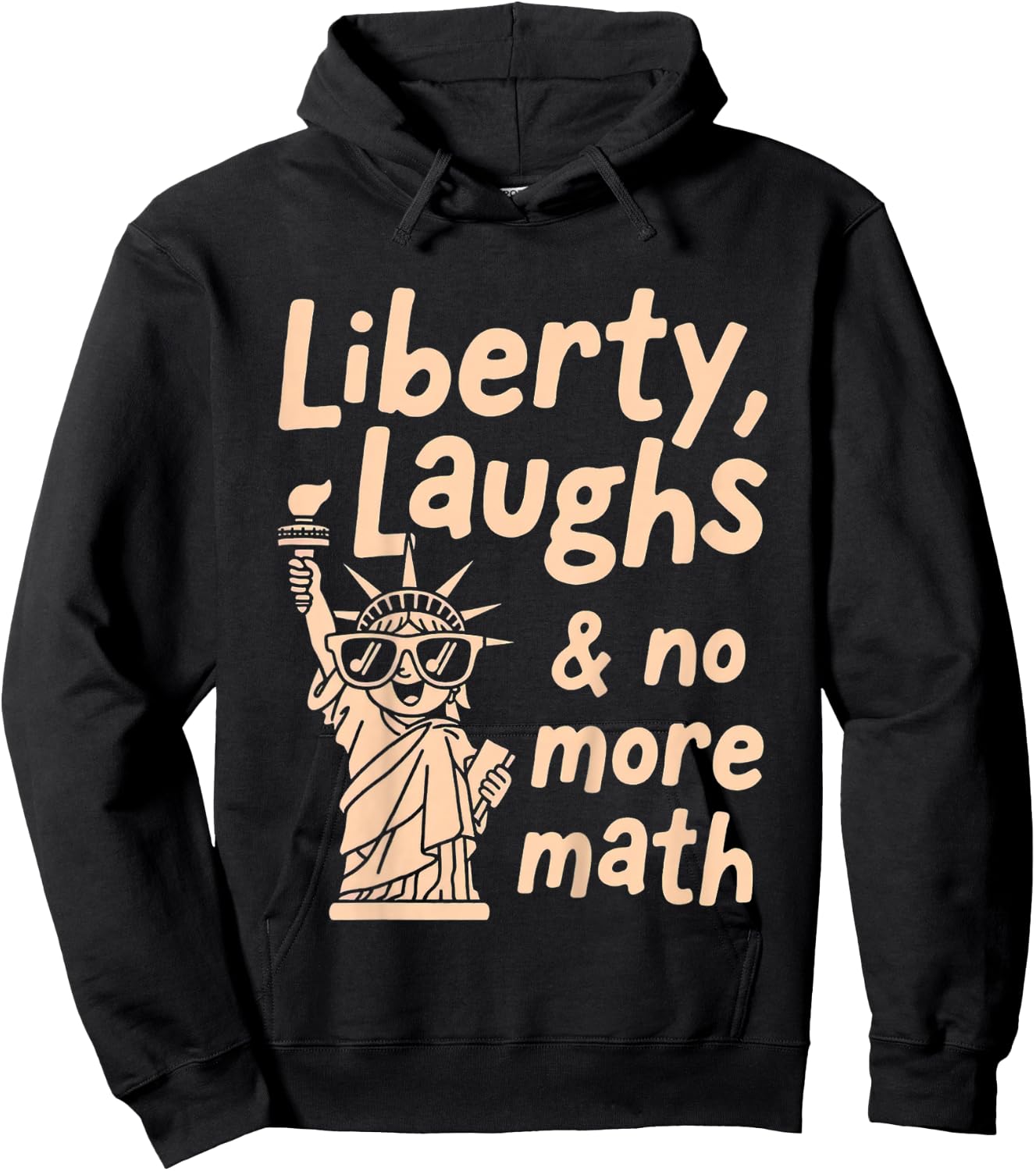 Kids Funny Statue of Liberty - Last Day of School - End of School Hoodie - Hoodie | Black