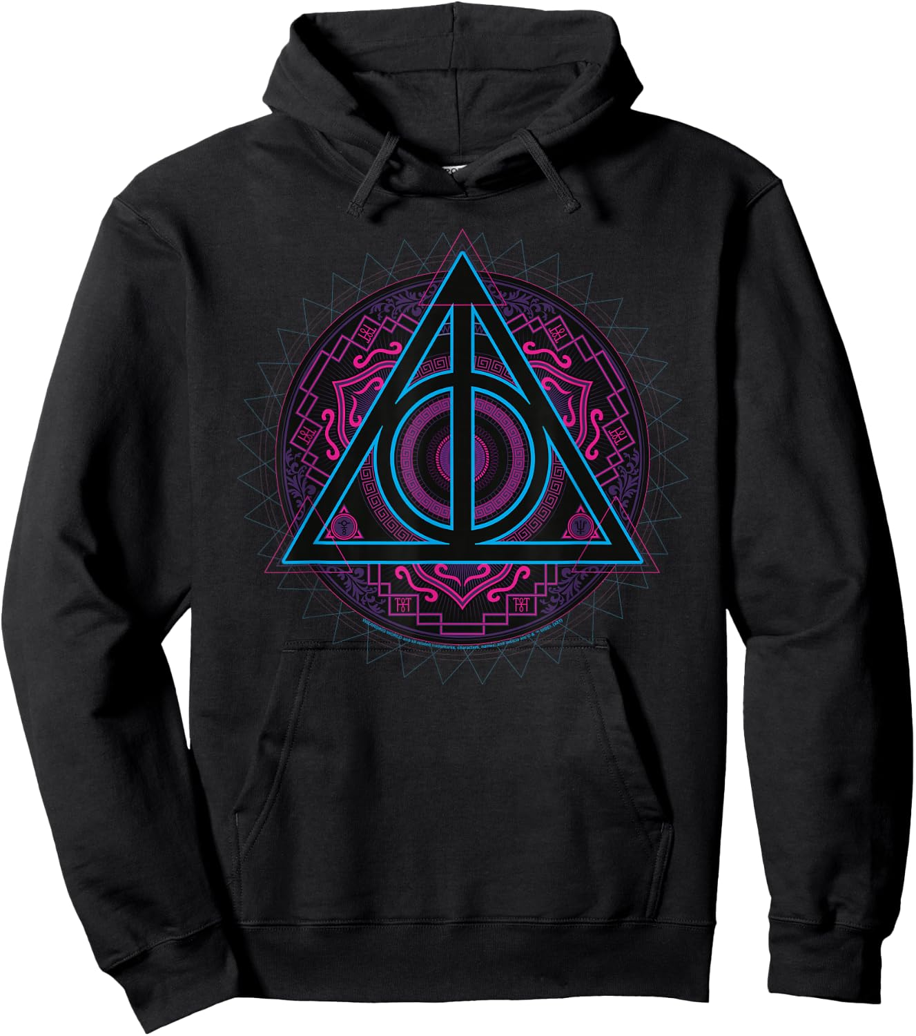 Harry Potter The Sign of the Deathly Hallows Hoodie - Hoodie | Black