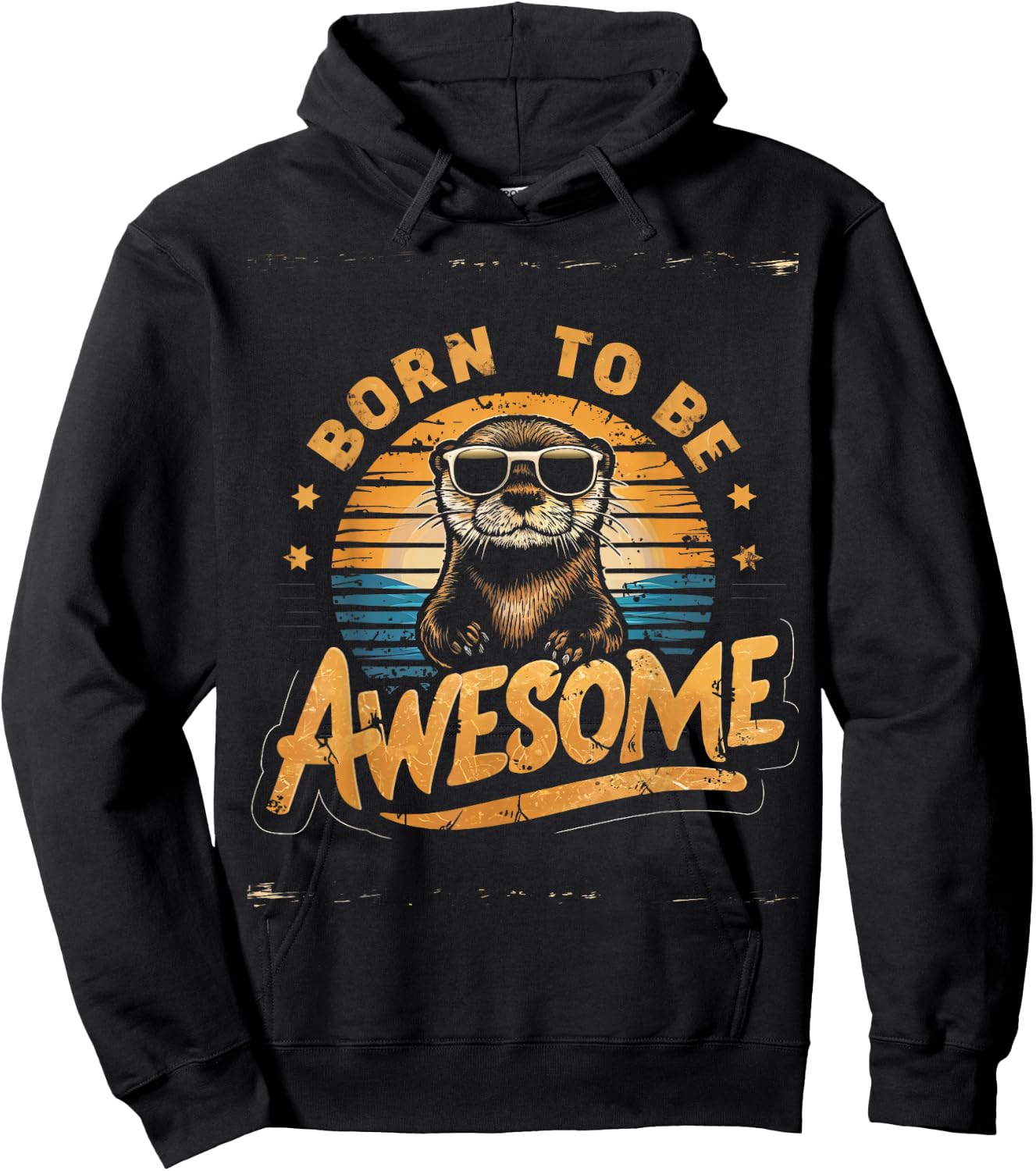 Born to Be Awesome Hoodie - Hoodie | Black