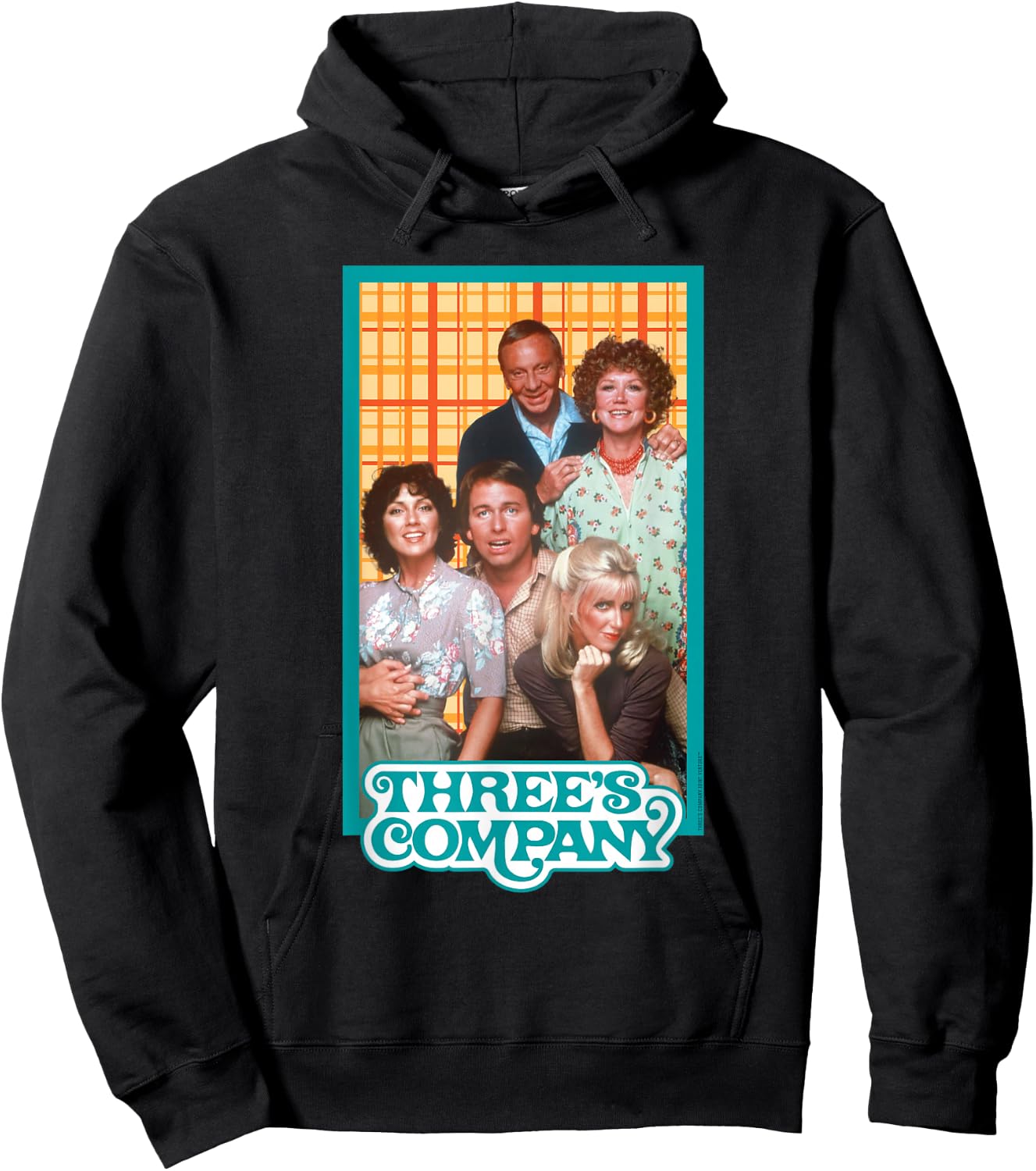Three's Company Roommates & The Ropers Classic 80s Hoodie - Hoodie | Black