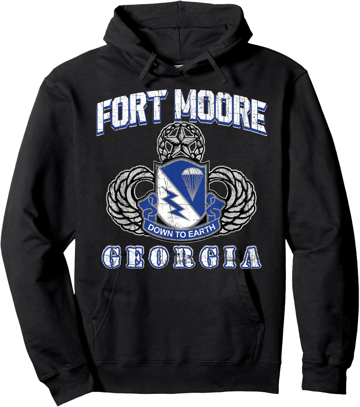 American Marauder:Fort Moore 507th Airborne Hoodie - Hoodie | Black