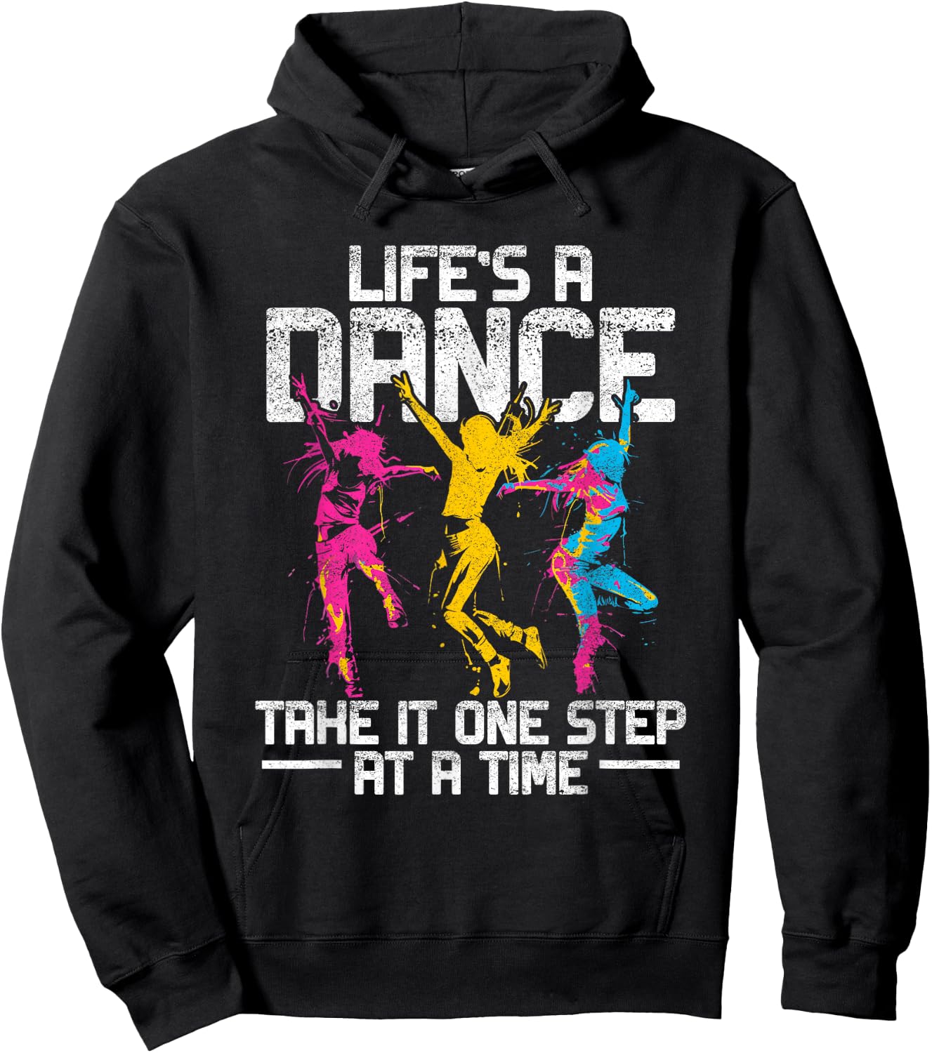 Dancing Dance Music Dancer Ballet Disco Pop Hop Rock Hoodie - Hoodie | Black