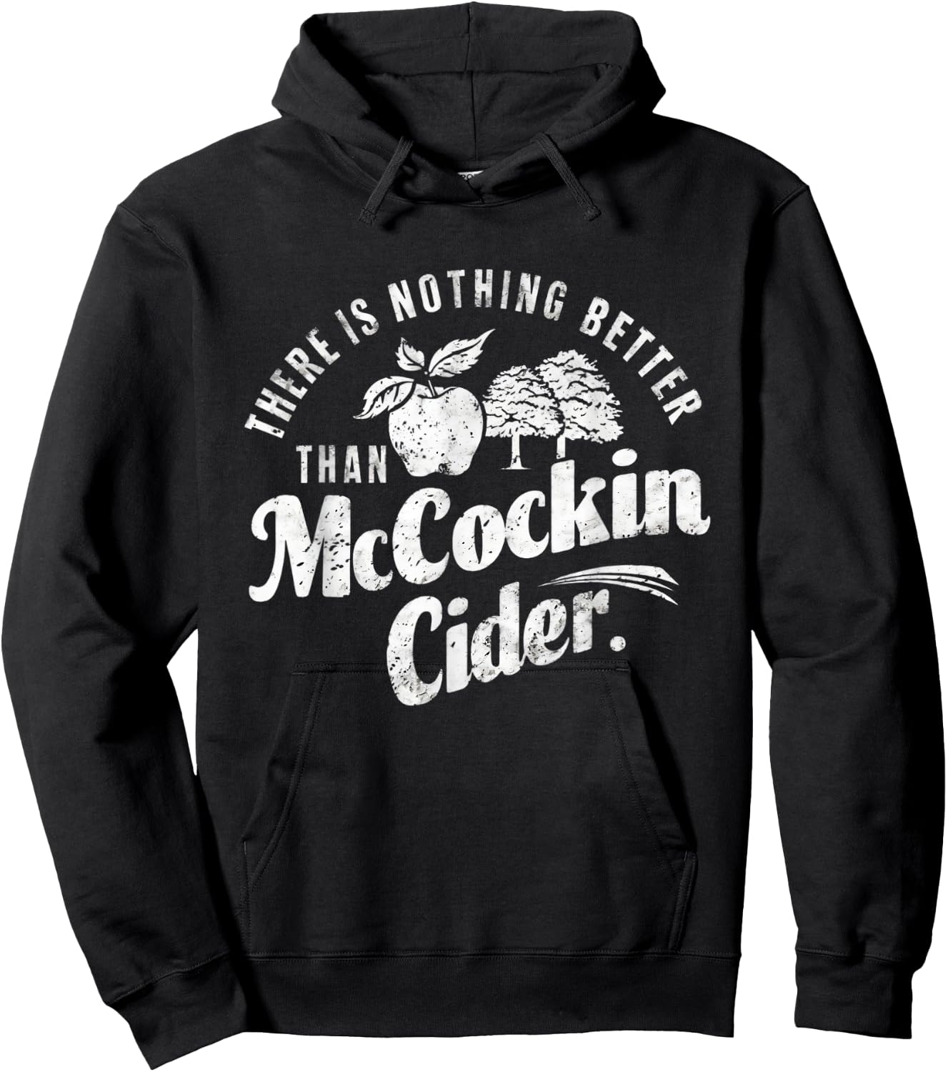 Funny Dirty Adult Humor Gag Saying Shirts Mccockin Cider Hoodie - Hoodie | Black