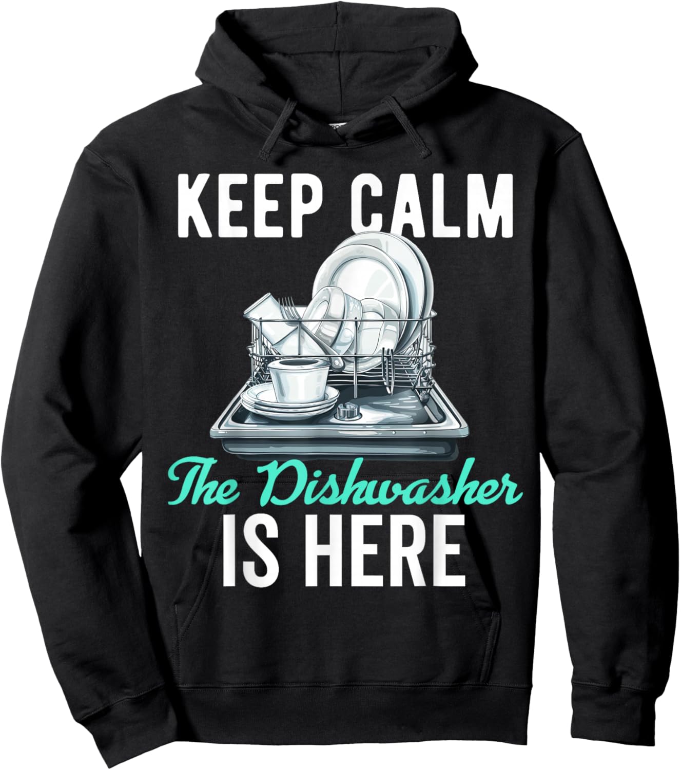 Dishwasher Appreciation For Dishwashing Worker Men Women Hoodie - Hoodie | Black