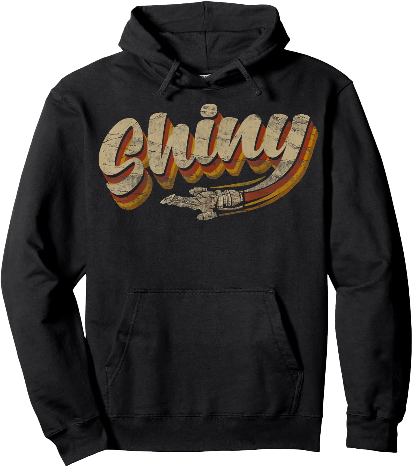 Vintage Retro Shiny Since 2002 Vintage Firefly Serenity Hoodie - Hoodie | Black