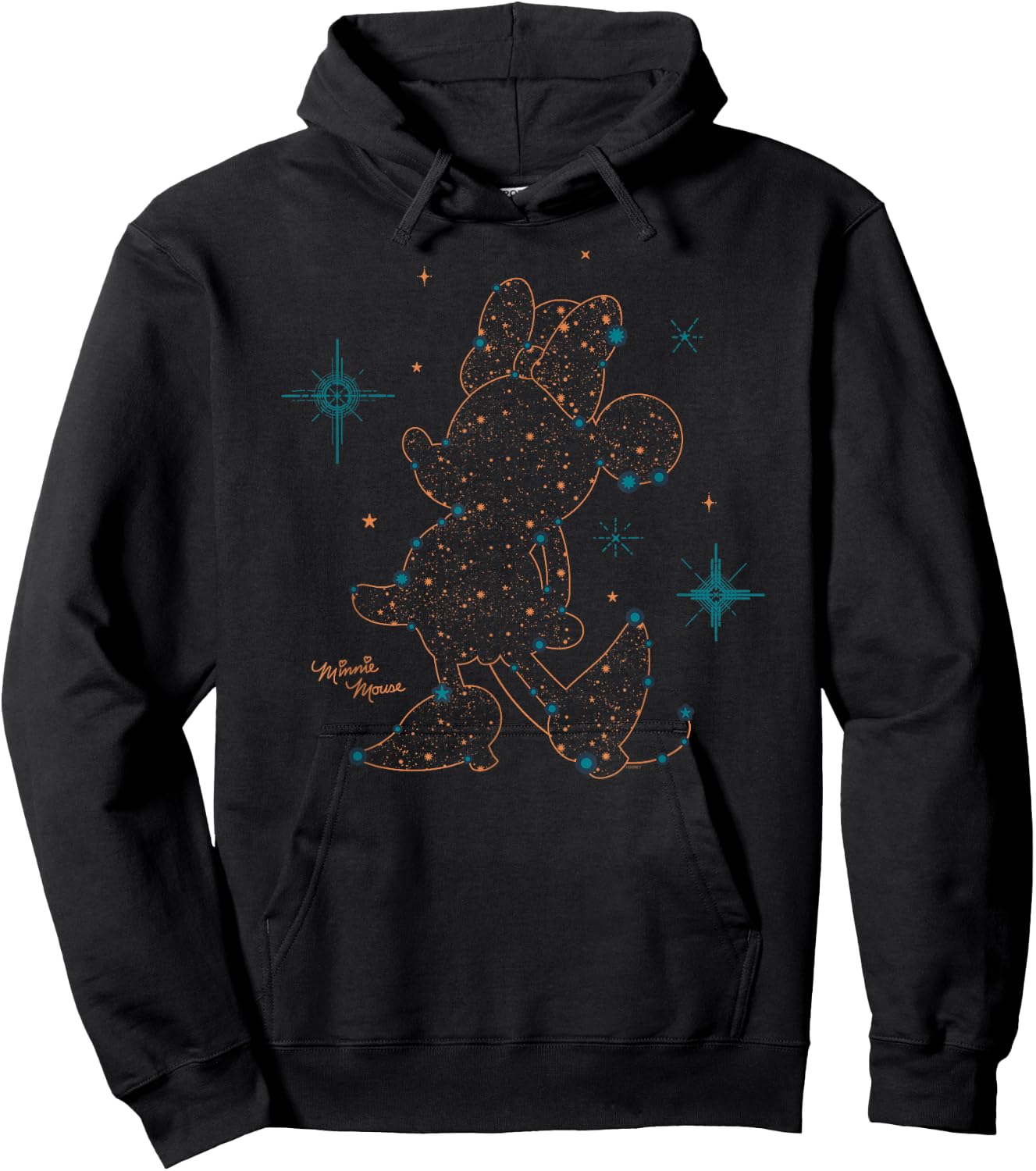 Disney Minnie Mouse Starry Constellation Hoodie - Hoodie | Black