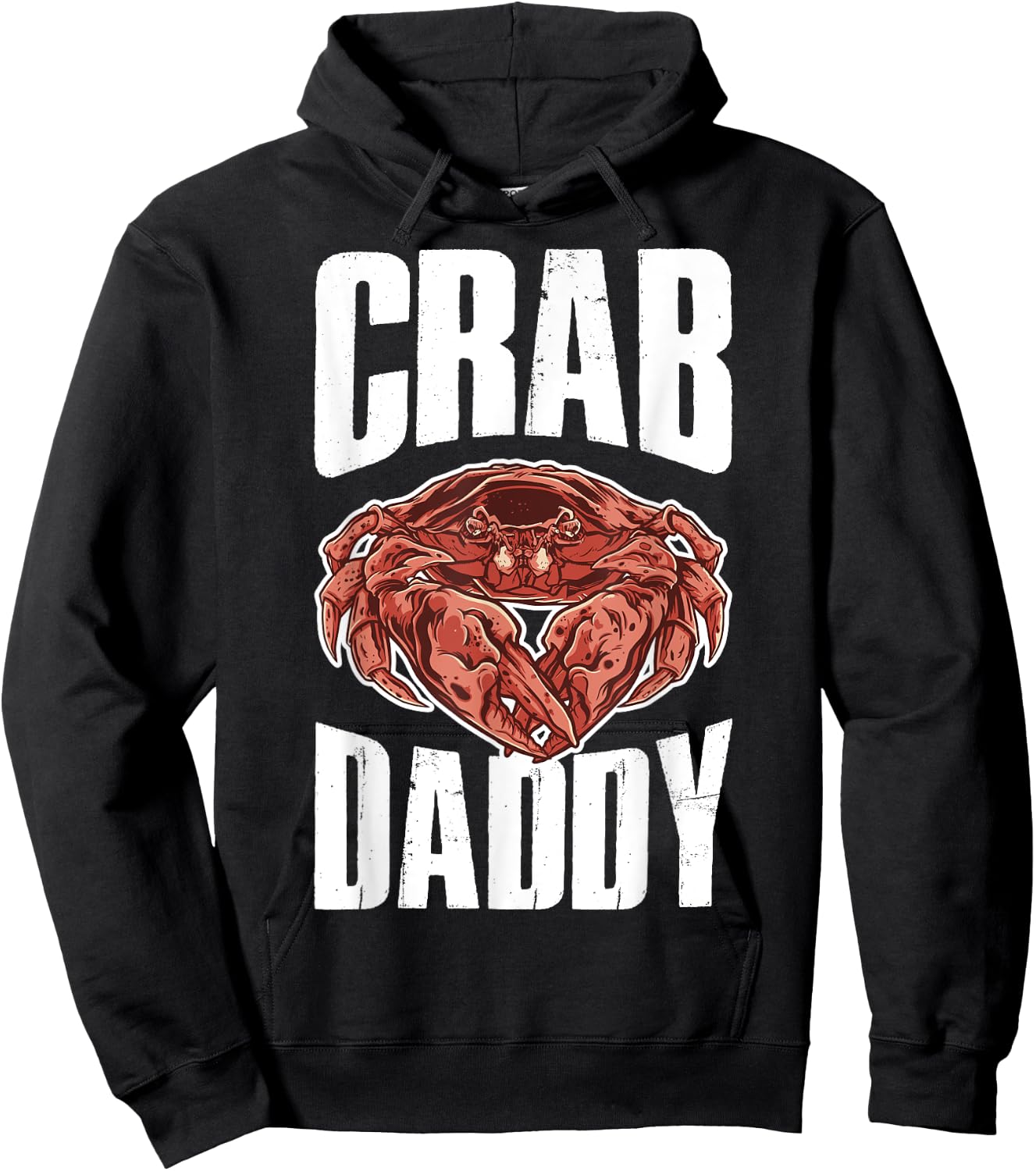 Crab Daddy Hoodie - Hoodie | Black